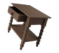 TFAOYS Mesita de noche funcional para casas de muñecas, escala 1/12 con cajones que se pueden abrir, accesorio detallado de muebles en miniatura, almacenamiento que se puede abrir