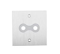 TFAOYS Placa de pared de plátano de alta calidad chapada en Dios, conectores de aleación de aluminio, enchufe banana, poste de unión, placa de pared, kit de conector electrónico de sonido circundante