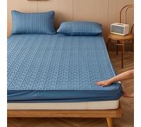 TFBHL Juego de sábanas de 3 Piezas, sábanas Extra Suaves de Bolsillo Profundo de Lujo Suave sábana y Escenario de Almohada, u200bdustproofpreproofpreport Cover en Toda la Temporada Cogisy Warmth,