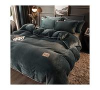 TFBHL Set de la Bola de Cama Conjunto de Cubierta década de Terciopelo Conjunto de Cubierta de edredón de Felpa de Doble Lado Caliente Suave Caliente