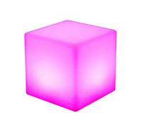 TFCFL Cubo de brillo LED que cambia de color, 16 colores de luz RGB ajustables, 4 modos de luz, mando a distancia, luz nocturna, ambiente de fiesta de estado de ánimo iluminación (30 x 30 x 30 cm)