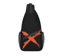 TFDGDGH Bakugou Katsuki Logo X Bolso de Honda para Ciclismo Camping Mochila de Hombro y Hombro para Hombre Boku No My Hero Academia Crossbody