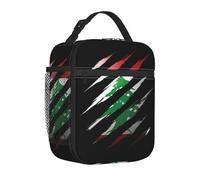 TFDGDGH Bolsa de Almuerzo aislada con Clavos My Country Claw de Lebanon Bolsa Nevera Contenedor de Comida Reutilizable Lonchera Bolsas de Almacenamiento de Alimentos Oficina