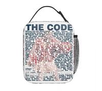 TFDGDGH Bolsa de Almuerzo aislada Nemo The Code Eurovisions Song 2024 Switzerland Winner Food Box Y2K Thermal Cooler Lunch Box For School