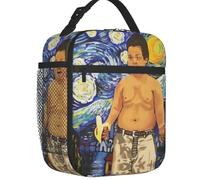 TFDGDGH Bolsa de Almuerzo Meme Personalizada de Gibby Icarly Estrellado para Hombres y Mujeres Nevera térmica Caja de Almuerzo aislada para Estudiantes de Escuela