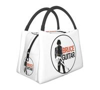 TFDGDGH Bolsas de Almuerzo aisladas Bruce Springsteen Bento Box Bolsa de Almuerzo Reutilizable Bolsas de Picnic Bolsa térmica más fría para Mujer Niña Trabajo