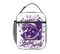 TFDGDGH Emmy Laika Party Eurovisión 2025 Irlanda Bolsa de Almuerzo aislada Almacenamiento Caja de Alimentos Nevera portátil Cajas térmicas
