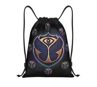 TFDGDGH Mochila con cordón para Festivales de música Tomorrowlands Gym Sports Sackpack String Bag para Hacer Ejercicio