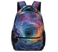 TFEDACVSS agujero negroNiñoMochilas Mochilas Tipo Casual Universo Mágico Escolar Mochila Para Primaria Secundaria Y Bachillerato Niñas Niños Portátil Gran Capacidad One Size