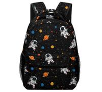 TFEDACVSS Astronautas en el espacio: dibujos animadosNiña Mochilas Mochilas Tipo Casual Adolescentes Para Hombres, Mujeres, Niños Y Niñas, Se Adapta Para Portátil Daypack CasualOne Size