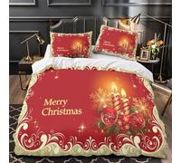 TFEDACVSS Hoja de Himno Cristiano Funda de Edredón Juego de 3 Piezas Suave Diseño 3D Incluye Fundas de Almohada Transpirable Música Religiosa clásica Funda Edredon for niña Super King（260x220cm）