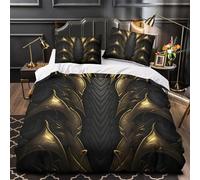 TFEDACVSS Obra de Arte de Delfines Funda de Edredón Estampado 3D Microfibra Suave 3 Piezas Cremallera Oculta con Fundas de Almohada Lavables Resumen Vibrante Funda Edredon for niños King（220x240cm）