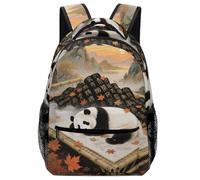 TFEDACVSS PandaMochila Para Portátil Mochilas Escolares AdolescenteAnimales Adolescentes Ideal Para Niños De Diferentes Edades, Portátil Gran Capacidad One Size