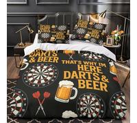 TFEDACVSS Perro dálmata Funda de Edredón con Fundas de Almohada 3 Piezas Suave Estampado 3D Cierre de Cremallera Oculta Lavables Fotografía de Mascotas Funda Edredon for Familia Super King（260x220cm）