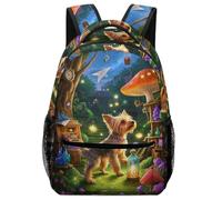 TFEDACVSS Terrier de Yorkshire PuppyMochila Mochilas Escolares AdolescenteAnimales Universitaria Para Hombres, Mujeres, Niños Y Niñas, Se Adapta Con Bolsillos LateralesOne Size