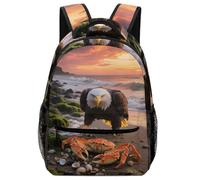TFEDACVSS White-tailed ÁguilaMochilas Escolares Niños Mochilas Tipo Casual Animales Viajes Mochila Para Primaria Secundaria Y Bachillerato Niñas Niños Cómoda Y VersátilOne Size