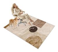 TFEHXYZU Alfombra Antideslizante para Sillas de Oficina, Protector de Suelos de Madera, Alfombra Pequeña para Suelos de Oficinas y Estudios Alfombrilla para Silla para Suelos Duros 200x240cm