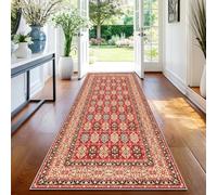 TFEHXYZU Alfombras de Pasillo Largas Alfombra Antideslizante Cocina 50 x 140 cm Alfombra Entrada del Salón Lavable Felpudo Grande Alfombra Larga Pasillo Tapete Mesa Comedor Alfombras de Habitacion