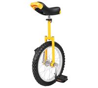 TFGXUE Monociclo de 16 pulgadas, marco monociclo de altura ajustable, tija de sillín moleteada de alta calidad, monociclo para personas de 1,2 a 1,55 m, One Wheel, niños y adultos, unisex