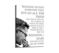 TFHISTRZGV Excellence Is Not An Act Poster, Motivational Discipline Quote, Sports Philosophy Wall-Art for Office, Study, Training Room(Framed,12X18inch(30X45cm))