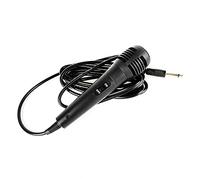 TFixol Micrófono de mano de metal de alta fidelidad con cable de 3 metros, compatible con sistema de cine en casa, amplificador, reproductor de DVD, proyector para karaoke, canto, reuniones, discursos