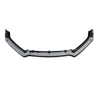 Tfkkaw Alerón Frontal para Seat Leon MK2 2005-2012, Kit de Carrocería de Parachoques Delantero Divisor, Alerón Difusor 3 Piezas, Plástico ABS Negro Brillo
