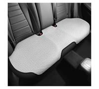 Tfkkaw Juegos Funda Asiento Cojín para Asiento Coche Ventilación Cómodo Absorción Sudor Cojín Coche Accesorios Asiento Trasero Individual Dividido(1pcs White E)