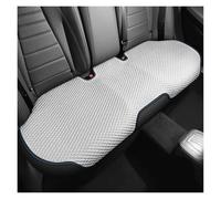 Tfkkaw Juegos Funda Asiento Cojín para Asiento Coche Ventilación Cómodo Absorción Sudor Cojín Coche Accesorios Asiento Trasero Individual Dividido(1pcs White D)