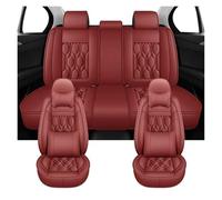 Tfkkaw Juegos Funda Asiento para Fiat para Grande para Punto para Bravo para Toro para Freemont para Argo para 500X Fundas para Asientos Coche(Luxury-Red)
