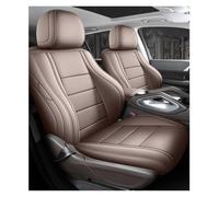 Tfkkaw Juegos Funda Asiento para Tiguan para Polo 9N para GOL G3 G5 para Passat para Bora para Jetta para Touareg para Golf 8 7 6 5 4 Fundas Asiento Coche(Full Set-Brown)