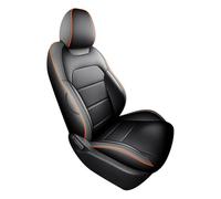 Tfkkaw Juegos Funda Asiento para Tucson para Santa Fe para Kona para I30 para I40 para I20 para Creta para IX35 para Sonata para Solaris Fundas Asiento Coche(1PC-Orange Line)
