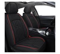 Tfkkaw Juegos Funda Asiento para VW para Touareg para Golf 8 7 6 5 4 ID4 para Polo 9N para GOL G3 G5 Fundas para Asientos De Coche(Front Seats-Black)
