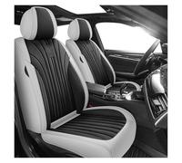 Tfkkaw Juegos Funda Asiento para VW para Touareg para Golf 8 7 6 5 4 ID4 para Polo 9N para GOL G3 G5 Fundas para Asientos Coche(Front Seats-Black)