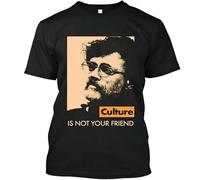 TFRDE2345 Terence-McKenna-Culture-Is-Not-Your-T-Shirt-Print-T-Korean-Style-Aesthetic