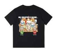 TFRwtf33R Bill Collector Is Calling Funny T-Shirt Black 3XL