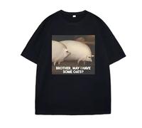 TFRwtf33R Brother May I Have Some Oats T Shirt Black S