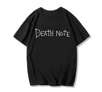 TFRwtf33R Death Note T Shirt Black M