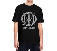 TFRwtf33R Dream Theater Punk Metal Band T-Shirt Black L