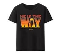 TFRwtf33R He Is The Way Easter Jesus T-Shirt Black L