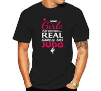 TFRwtf33R Judo Shirt Real Girls Love Judo3 - T-Shirt Black M