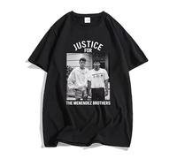 TFRwtf33R Justice for The Menendez Brothers T-Shirt Black 3XL