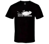 TFRwtf33R Phantom of The Paradise Death Records Logo T Shirt Black 3XL