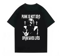 TFRwtf33R Playboi Carti Punk Is Not Ded Opium Saves Lives Unisex T Shirt Black M