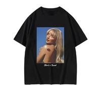 TFRwtf33R Sabrina Carpenter Print Graphic T Shirts Black S