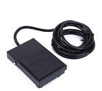 TFS? Interruptor de Pedal del Pie de la Cáscara de Hierro Interruptor de Pie de Pedal con 220 V Interruptor de Pedal del Pie del Pie del Pie del Patio del Pie del Patineta del Controlador de Control