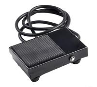 TFS - Pedal momentáneo de metal 10 A SPDT para líneas de fabricación AC 250 V 380 V 220 V IP62 diseño antideslizante