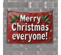 TFSW Beer Decor Christmas Greetings: A Festive Message Tapiz Decoración Dormitorio Tapiz de pared Grande (75 x 100 cm)