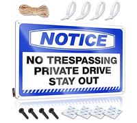 TFSW Letreros de bar para decoración del hogar, aviso de no traspasar, unidad privada, letrero de estaño divertido para decoración de cocina, letreros divertidos para decoración del hogar (30 x 40 cm)