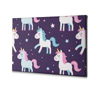 TFSW The Chosen Magical Unicorns In Starry Night Sky - Lienzo decorativo (30 x 40 cm), diseño de unicornios mágicos