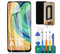 TFT para Samsung A15 4G Pantalla de repuesto para Samsung Galaxy A15 4G/5G LCD Display Digitizer Touch Screen Assembly Kits de reparación SM-A155F SM-A156B negro (no original)